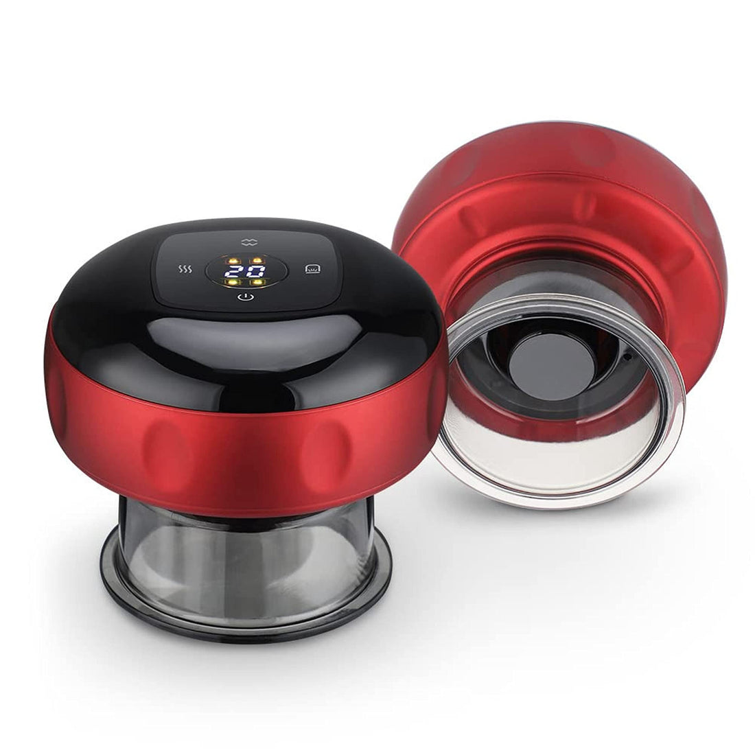 Concepta Electric Cupping Set, New Cupping Device with 12 Modes, Suitable for Neck, Shoulder and Back Massage, Scraping and Other Purposes