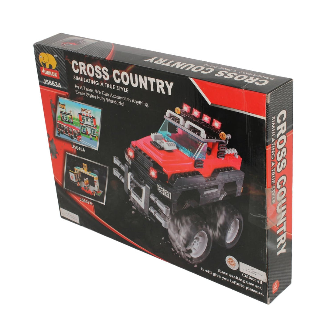 Cross Country Jeep Building Blocks Toy