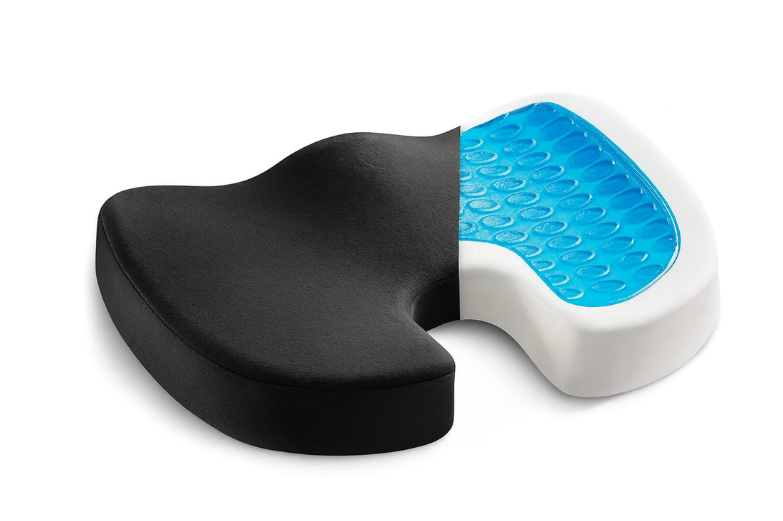 UGEL Medical Fistula Seat – Suitable for Office and Car with Memory Foam Support and Cooling Comfort – Max Comfort, Black