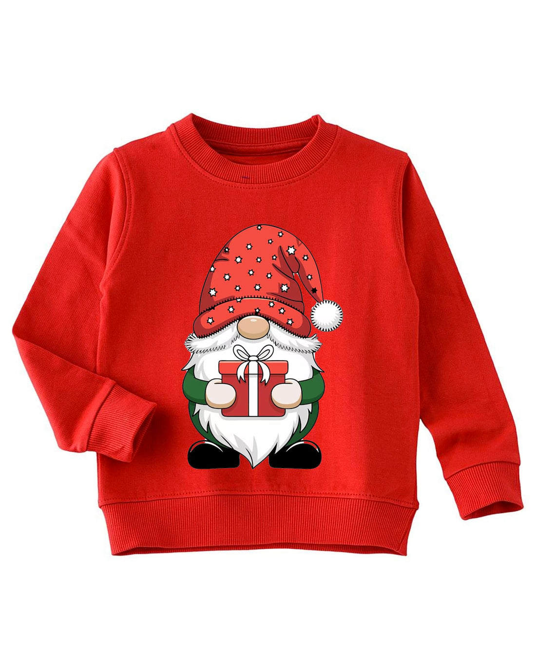 sweatshirt KIDS for celebrating Christmas, excellent material and high-quality printing, suitable for RED SANTA CLAUS &GIFT Size(3-6YEARS).