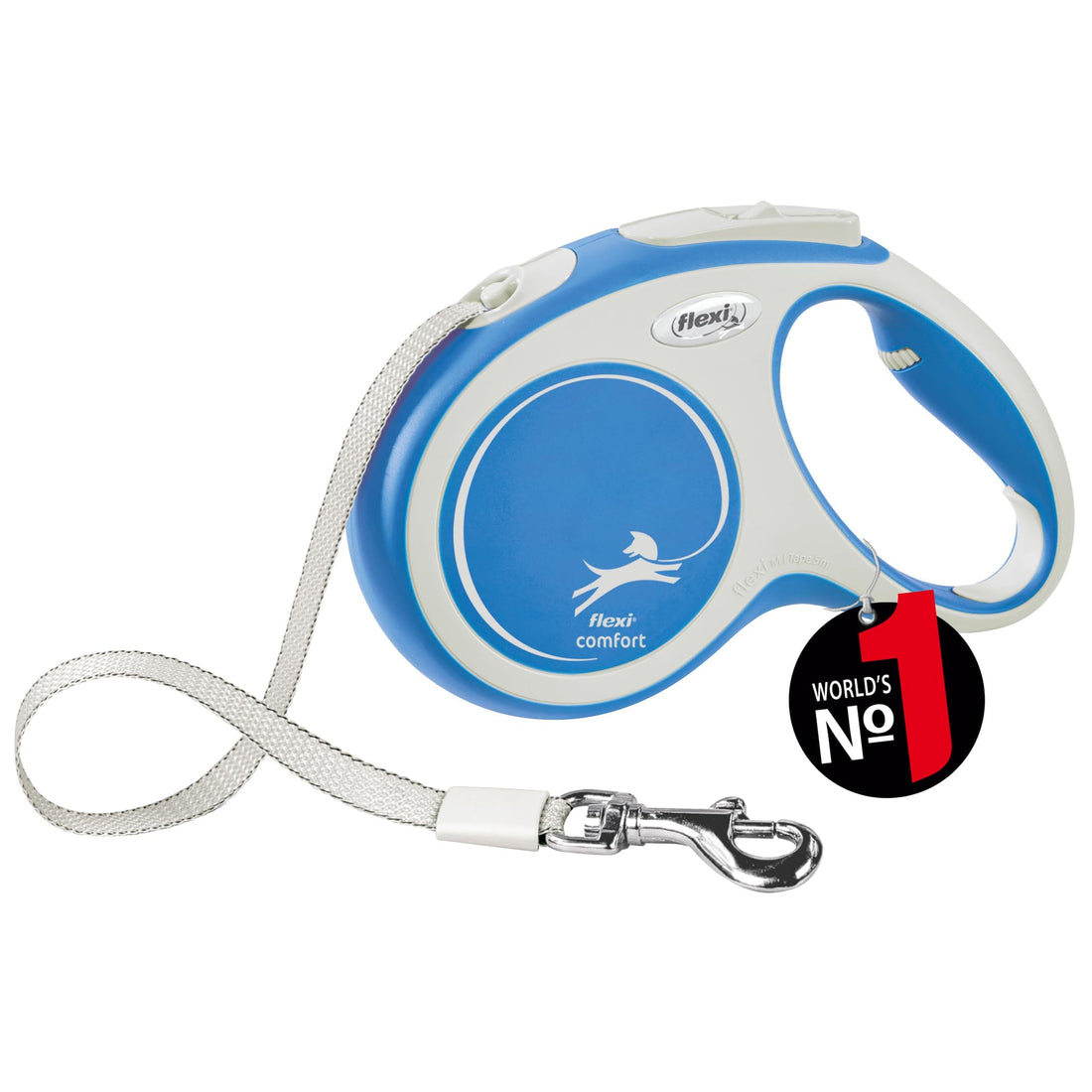 Flexi New Comfort M Tape 5m blue