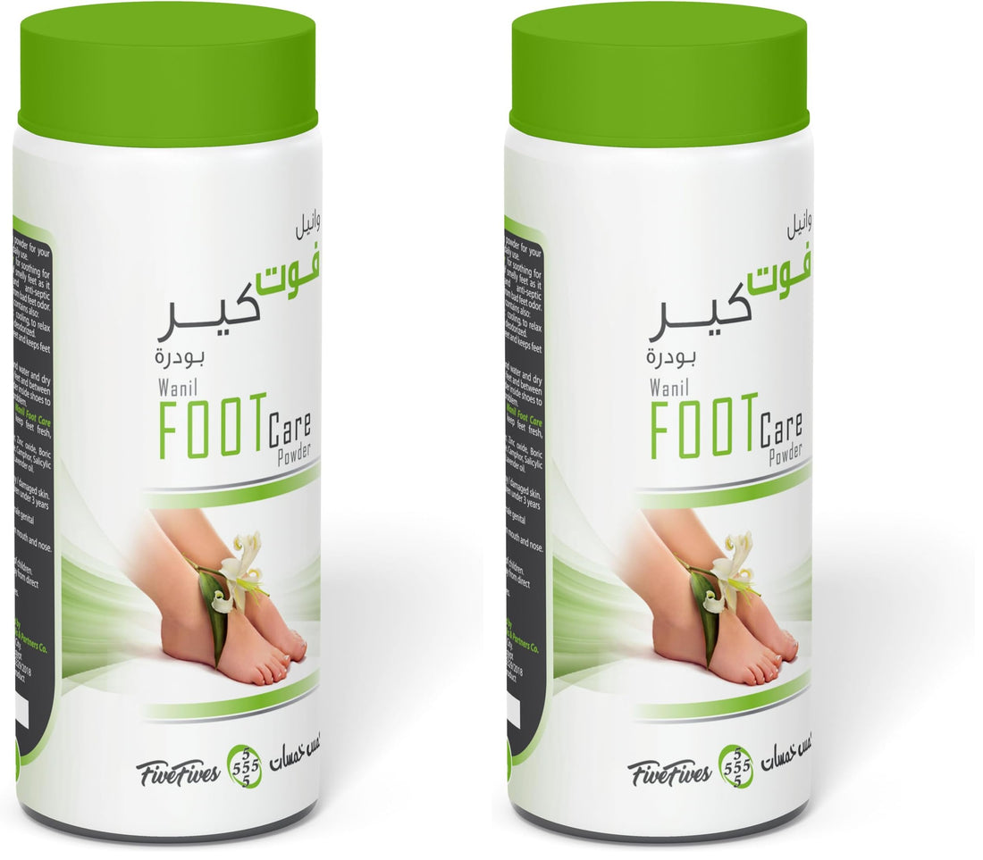 Five Fives Foot Care Wanil Powder, 75 gm (Pack of 2)