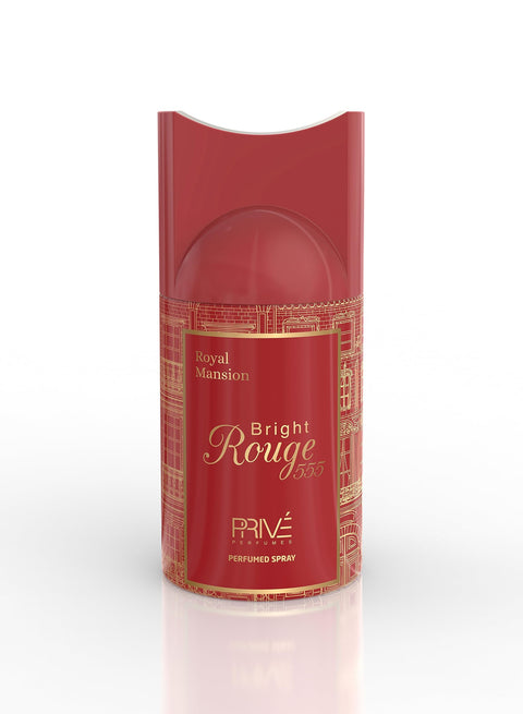 Prive Perfumed Spray Bright Rouge 555 For Women 250Ml