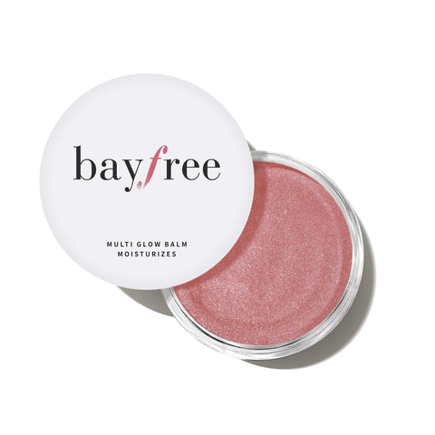 bayfree Mulit Glow Balm, Blush for Natural Dewy Shine Finish, Blush Rouge, Long-Lasting Light Texture, Veagn, Pink Sakura
