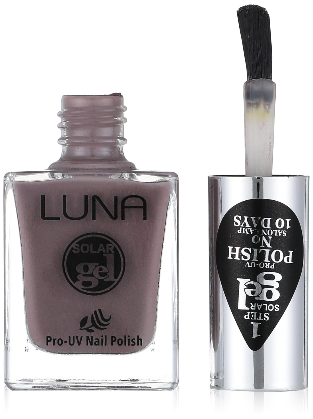 Luna Solar gel nail polish - ash grey no.1014 - 10 ml