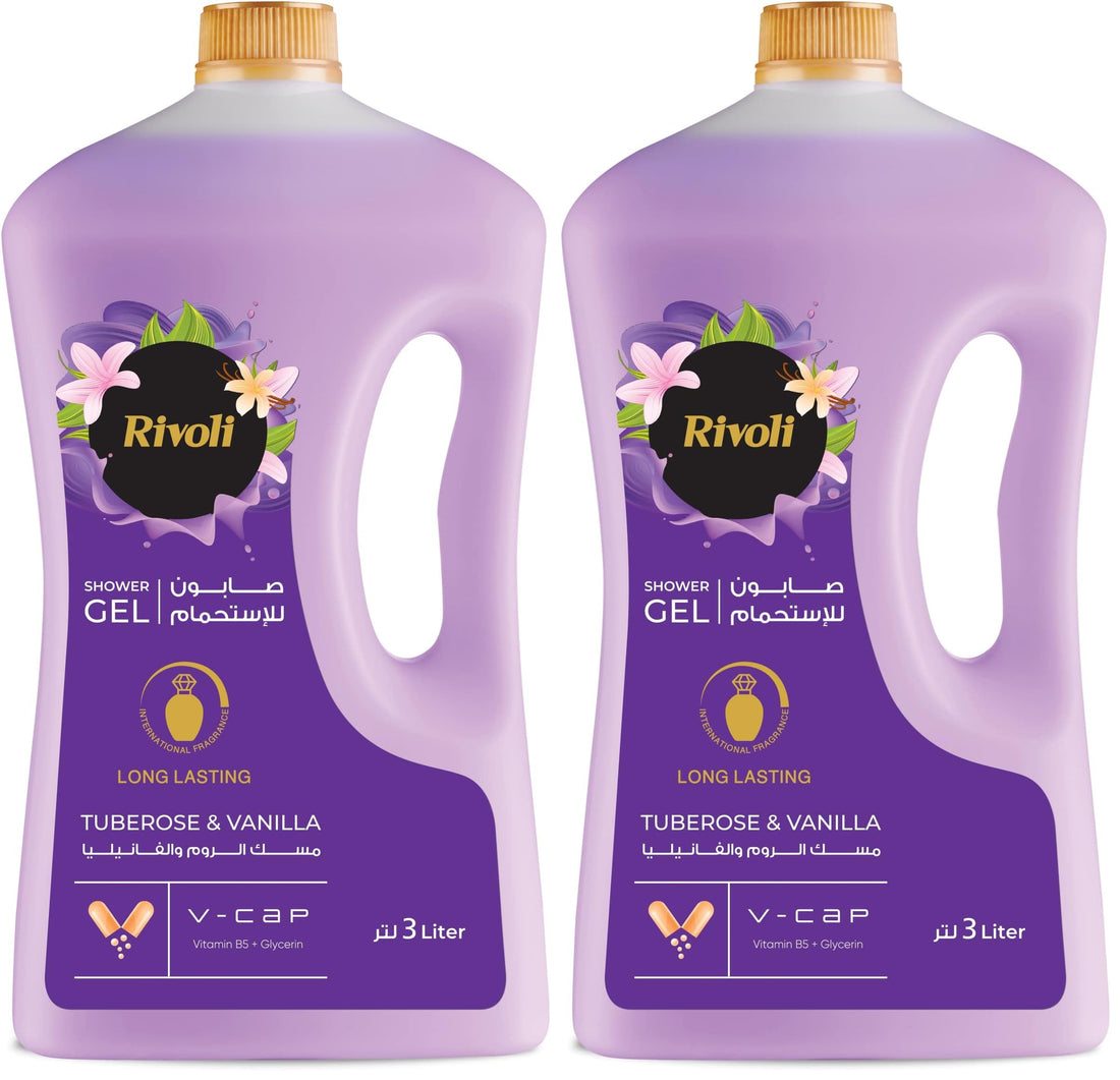 Rivoli shower gel purple 3ltr (Pack of 2)