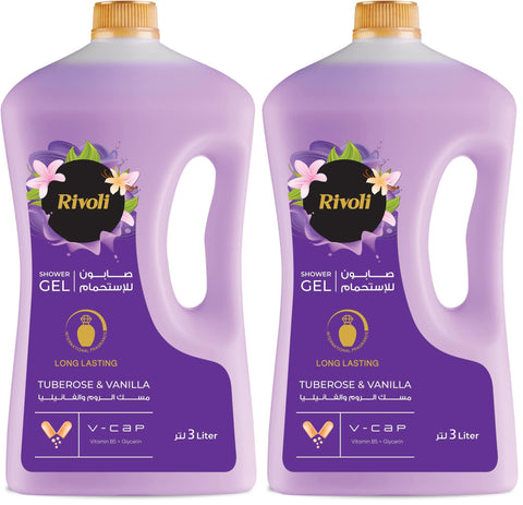Rivoli shower gel purple 3ltr (Pack of 2)