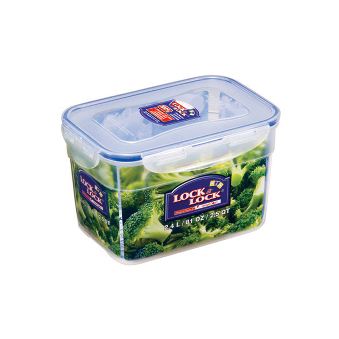 Lock & Lock Rectangle Plastic Container 2.4L
