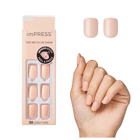 imPRESS Kiss impress nails color - peevish pink kimc009c