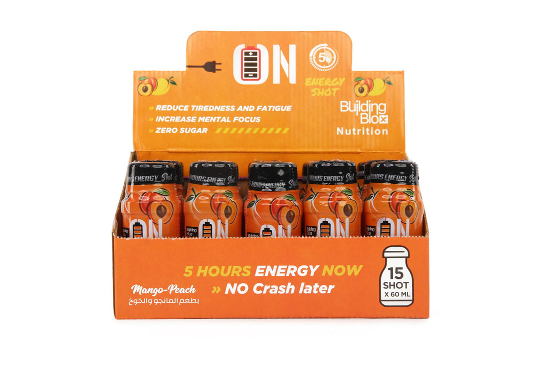 Liquid | Mango/Peach | 15 Servings | Energy Drink | Pre-workout | AMINO Acids