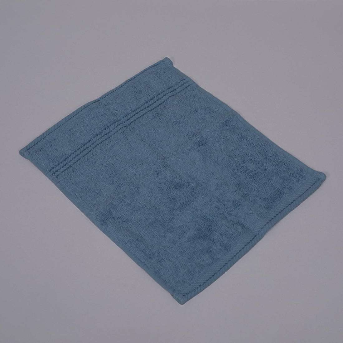 Bed N Home, Cotton Face Towel, 33 cm Width x 33 cm Length, Blue