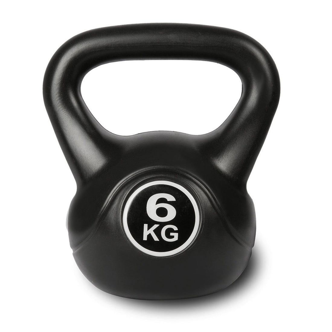 Dumbbell Kettlebell 6K Multicolor Ball Handle for Strength Training Gym Fitness Bodybuilding Home Sports Training