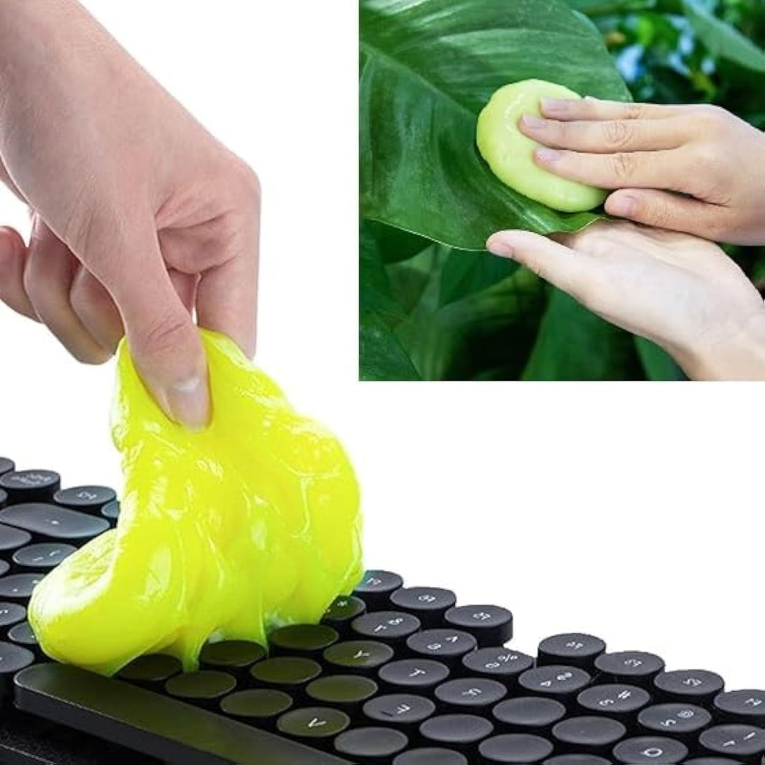 Souzago Jelly Cleaning Gel | Pack of 2Pcs | All-Purpose Cleaner for Multiple Surfaces, Eco-Friendly Formula, Ideal for Home, Office, and Automotive Cleaning - Achieve Sparkling Results.