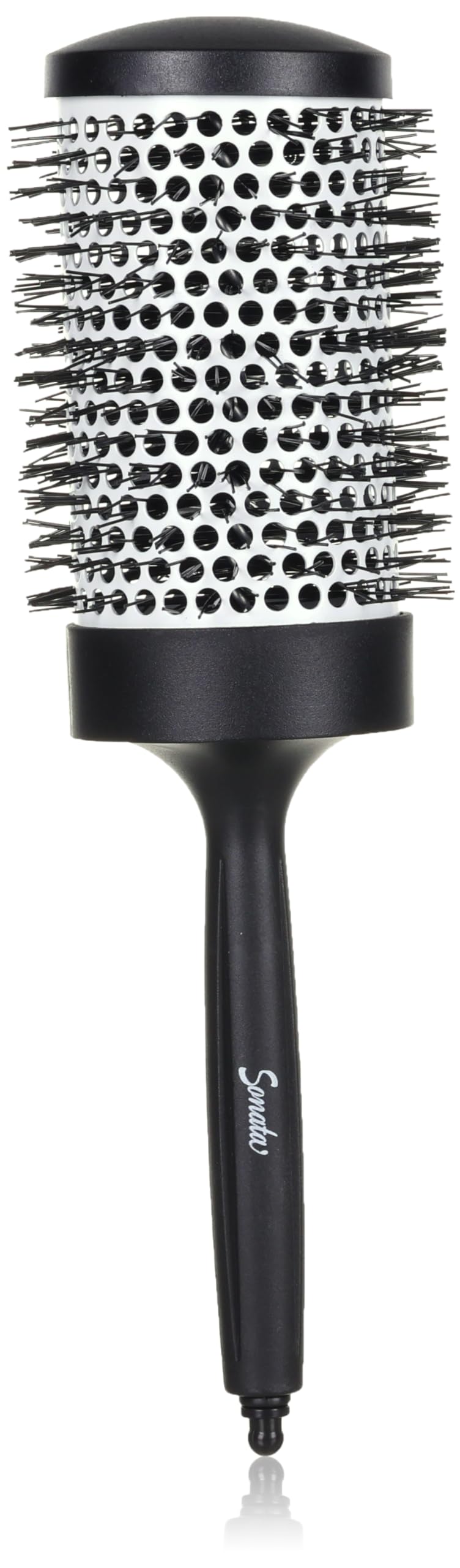 Sonata straightener brush size 1 black and white