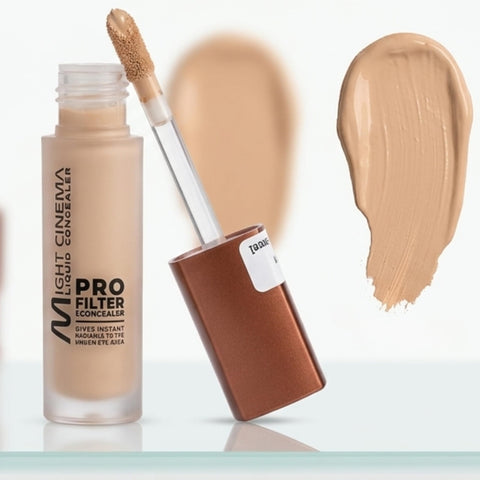 Liquid Concealer – Natural, 11g | Lightweight, Long Lasting & Easily Blendable with Matte Finish | Waterproof Liquid Concealer for Women (103)