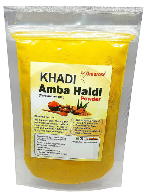 Khadi Amba Haldi Powder (Kasturi Manjal) 100 gms