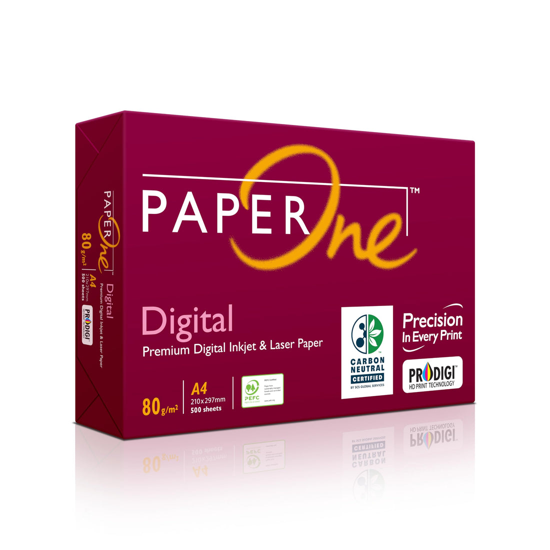 Paperone™ Digital (80 Gsm) A4 Size Reams (500 Sheets)