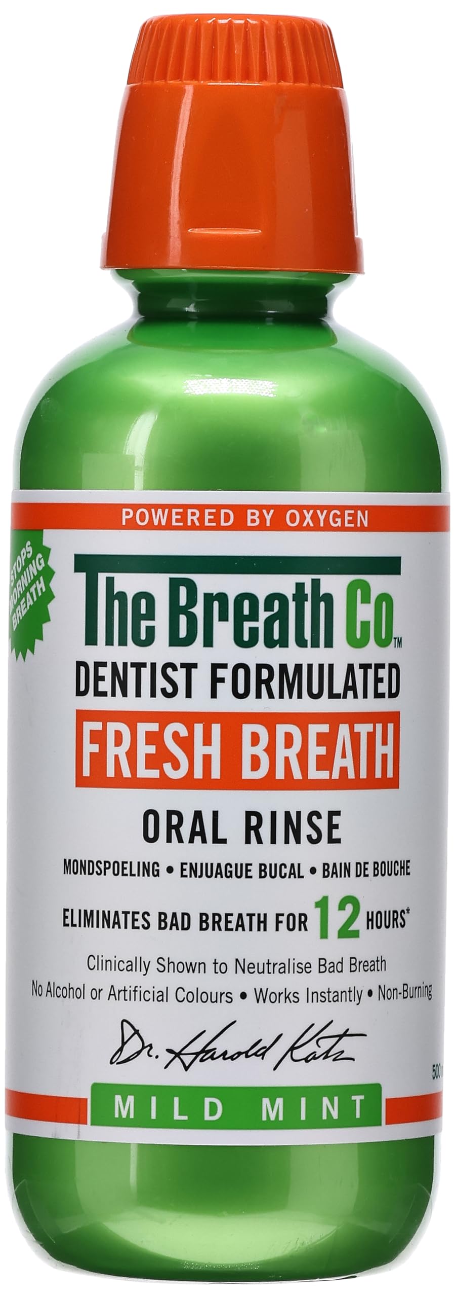 Therabreath, Fresh Breath, Oral Rinse, Mild Mint, 16 fl oz (473 ml)