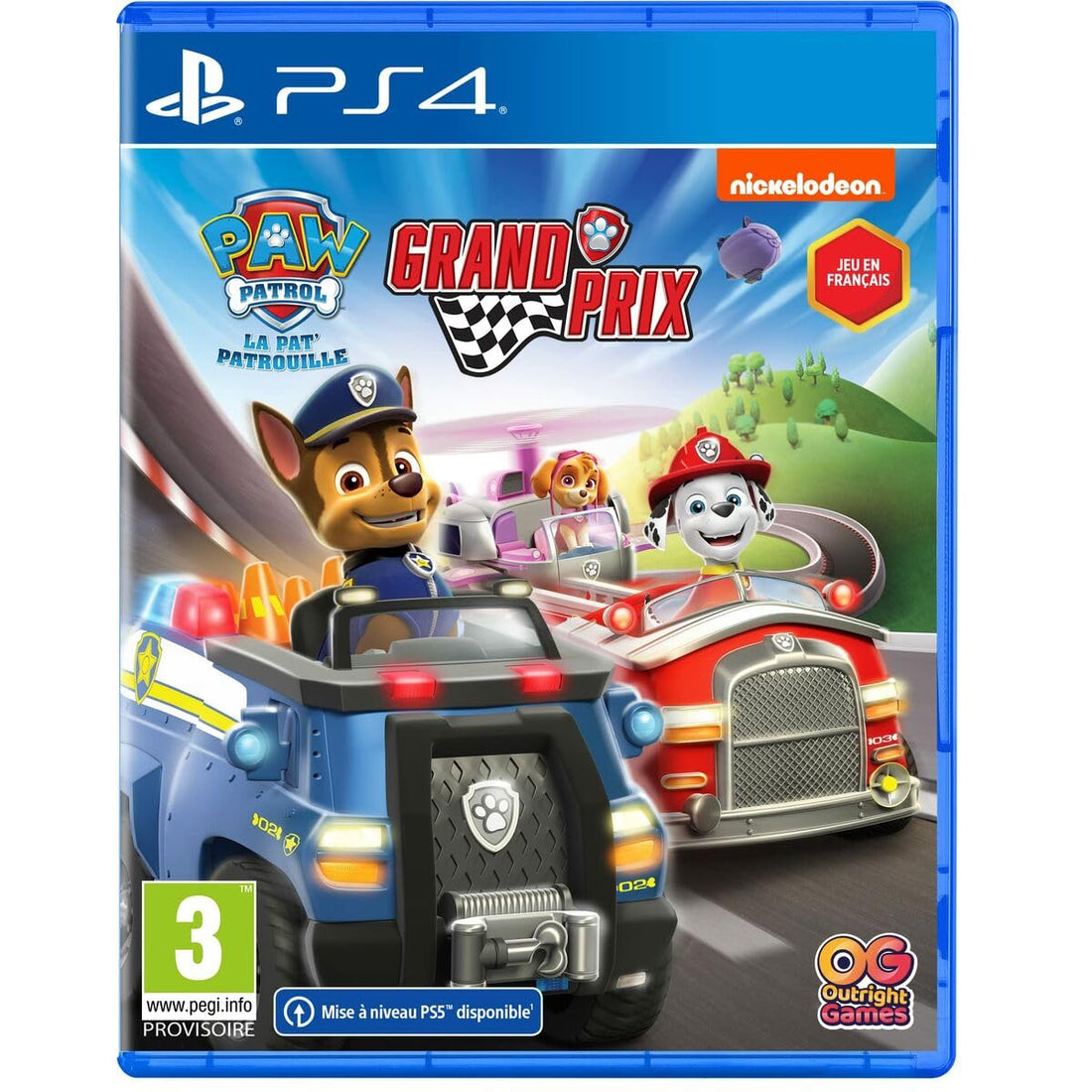 Paw Patrol, The Pat'patrol: Grand Prix Game PS4