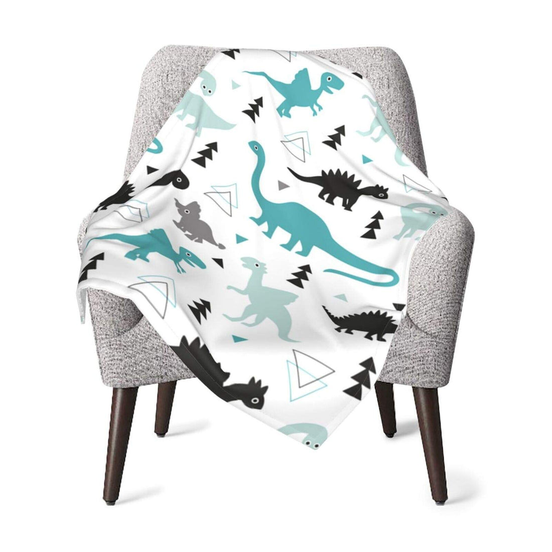 Moro Moro 3 Adorable Dinosaur Boys Unisex Baby Blanket Super Soft Reversible Nursery, Swaddle Stroller Infant & Toddler Bedding For Kids 30 X 40 Inch(76X102Cm)