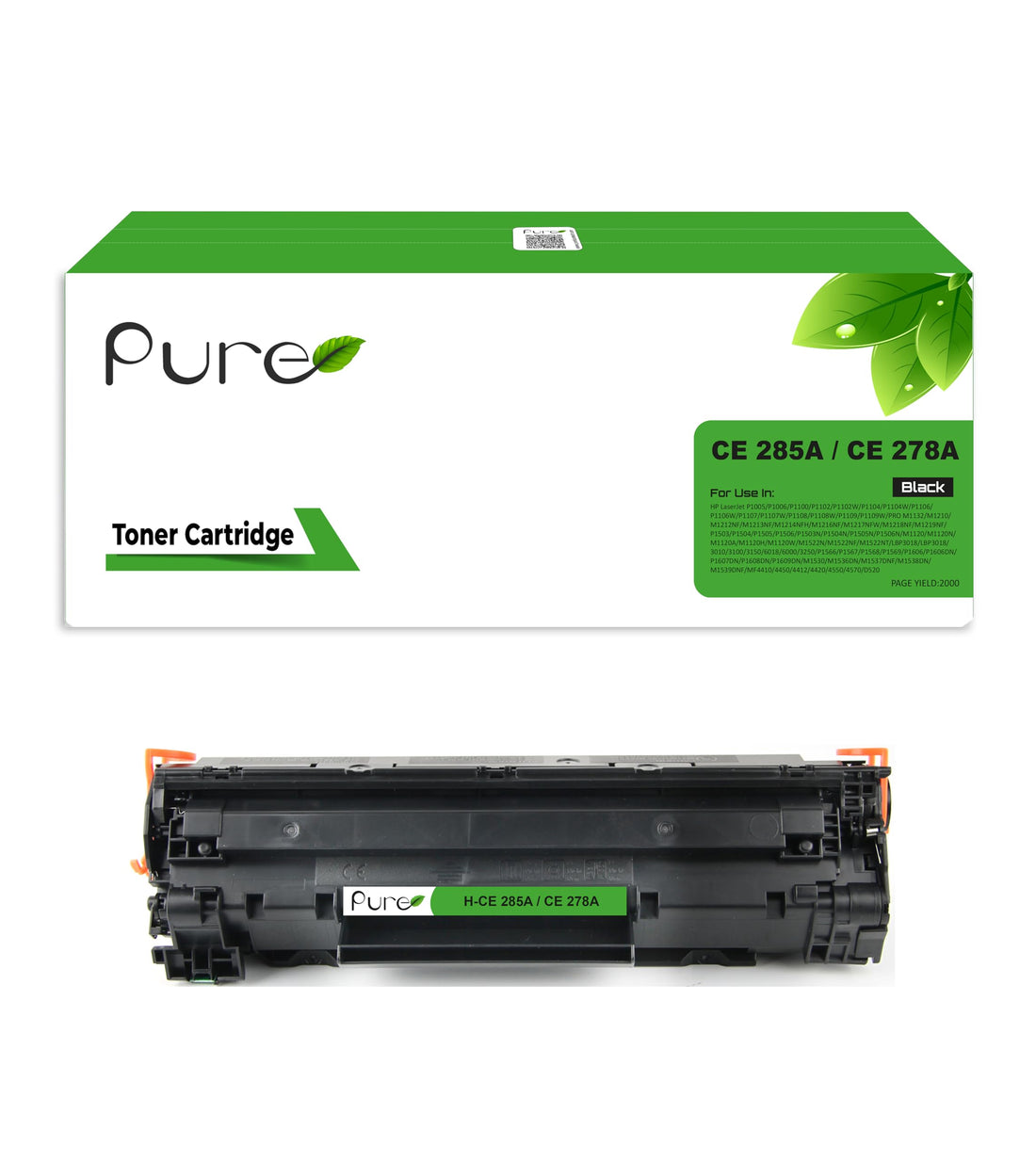 85A Pure Toner Cartridge Replacement for HP 85A CE285A Printer for P1102 P1102w P1109w P1005 P1006 M1132 MFP-M1212nf MFP-M1217nfw Printer