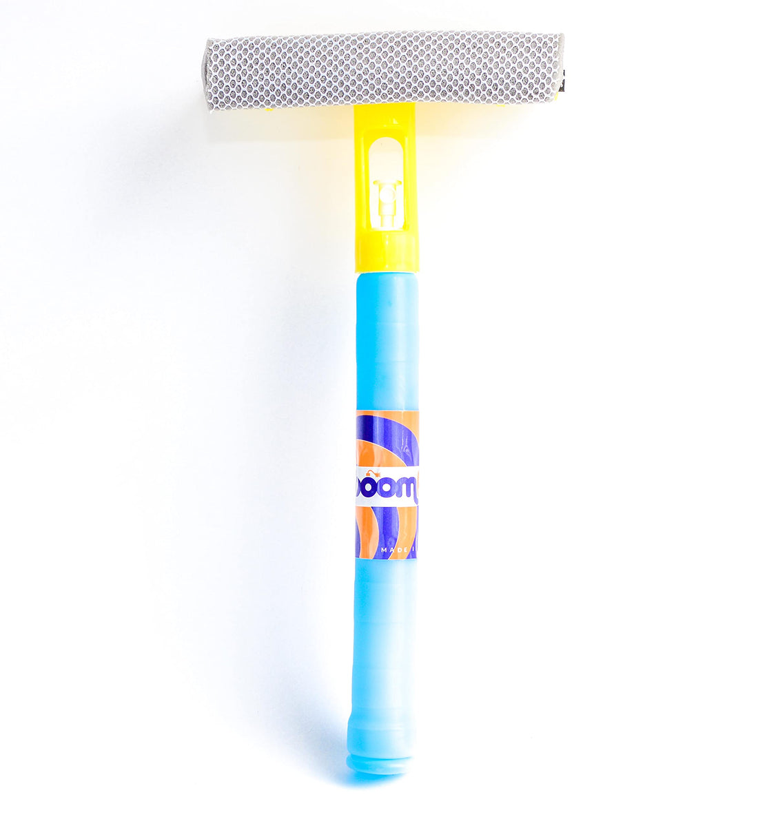 Superdrive Car Window Cleaner Squeegee Sponge Rubber Blade Spray Bottle Multipurpose 3-in-1 Cleaning Tool - Yellow