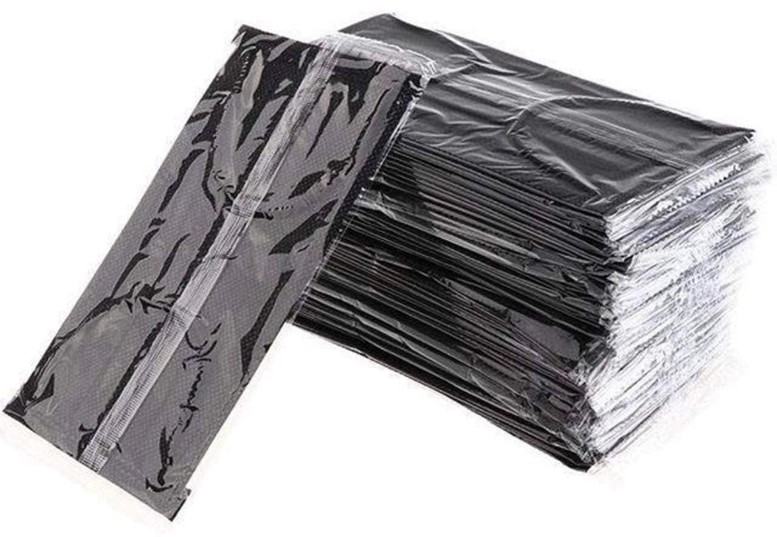face masks - independent packing for each piece - completely black color - 50 pieces
