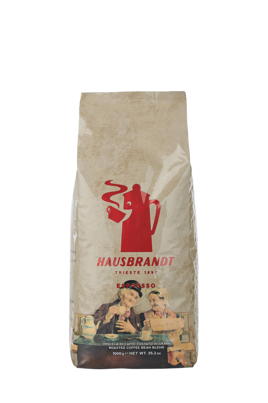 Hausbrandt Espresso - Roasted Coffee Beans – 1kg