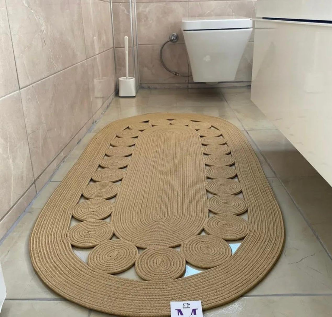 Elegant Woven Floor Mat,(80×50×1),from woven it