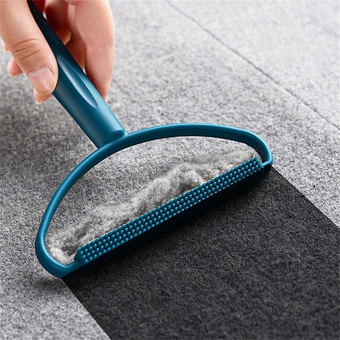 PRIME SHOP Portable Lint Remover for Clothes and Pet Hair Remover, Portable Lint Remover - Pet Hair and Fur Remover Anywhere (Blue)