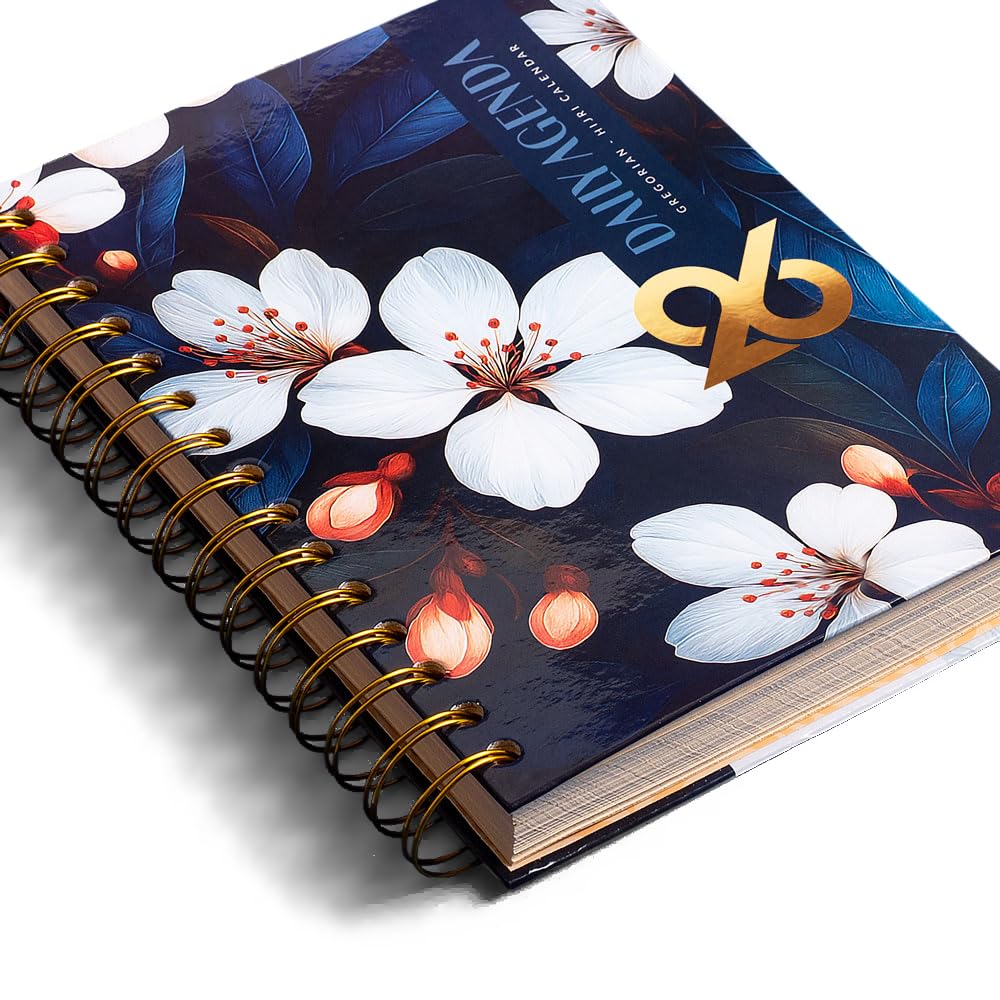 2026 Daily Agenda Floral Wire!