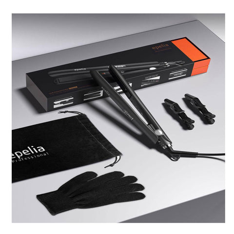 Epelia Professional Hair Straightener – 450°F True Salon Heat – Keratin & Protein Specialist