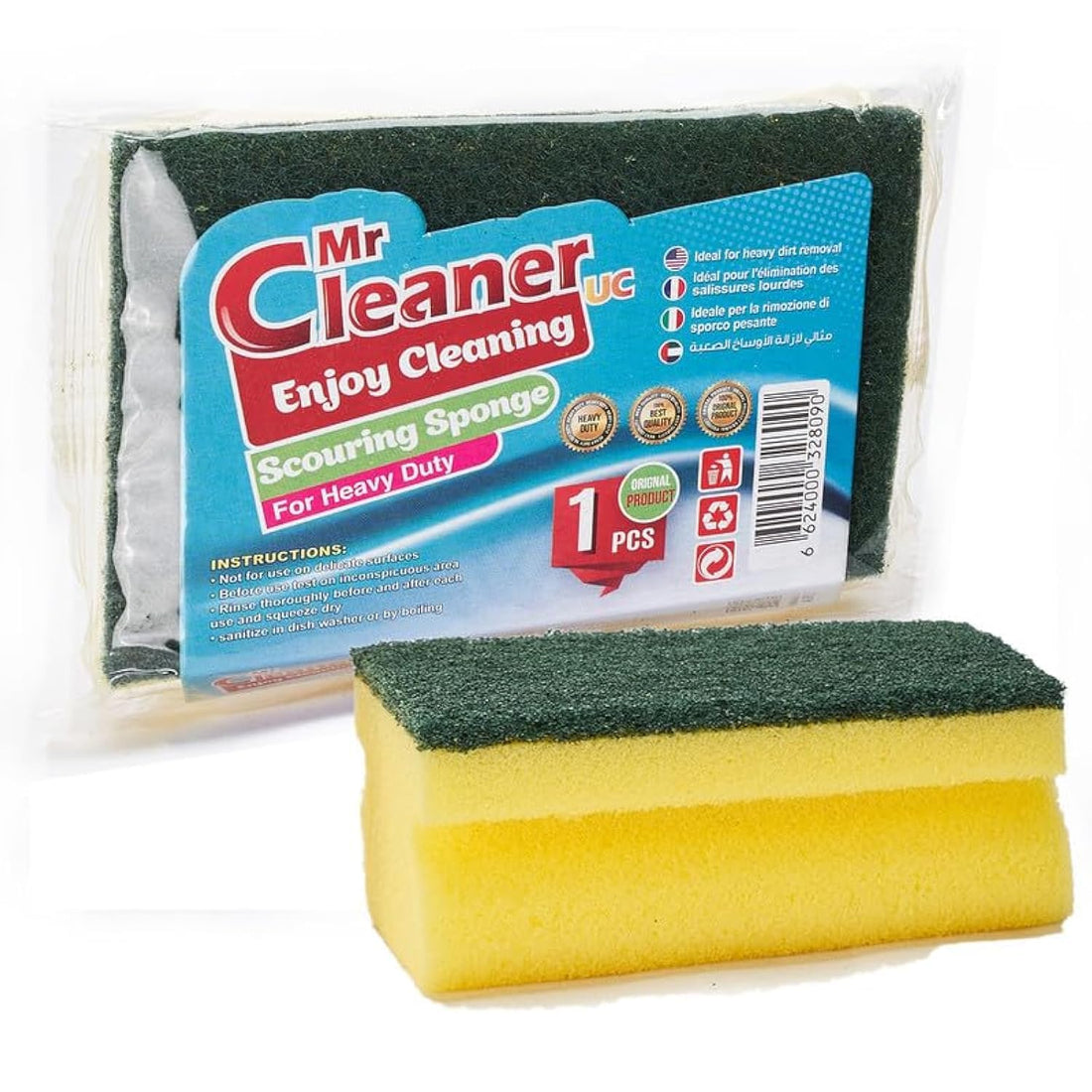 Mr.Cleaner Kitchen Sponge Nail Protector 1pcs