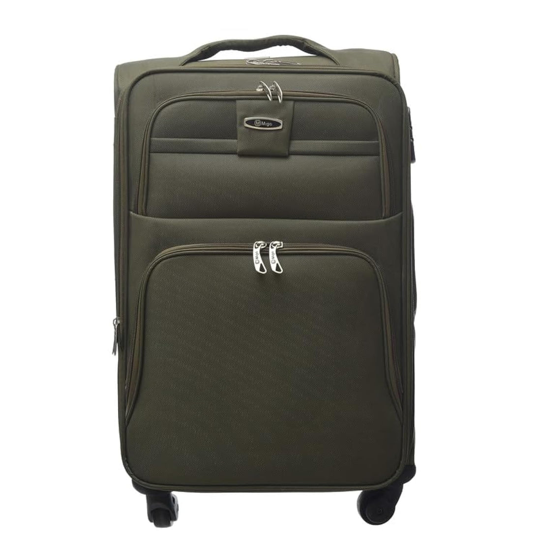 Migo Luggage Trolley Bag, 24-Inch Size, Green