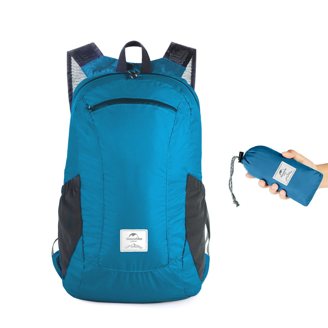 Naturehike 30D Nylon Ultra Lightweight Foldable Waterproof Backpack for Hiking, Camping, Outdoor Travel