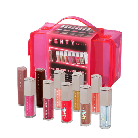 Fenty Beauty Gloss Bomb Vault 2025 10 Piece Full Size Lip Set