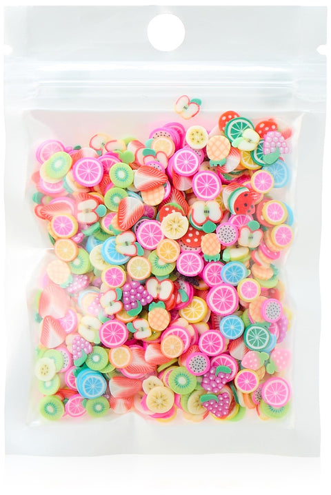 not known 3D Fimo Nail Art Decoration Polymer Clay Canes DIY fruit Slices Design