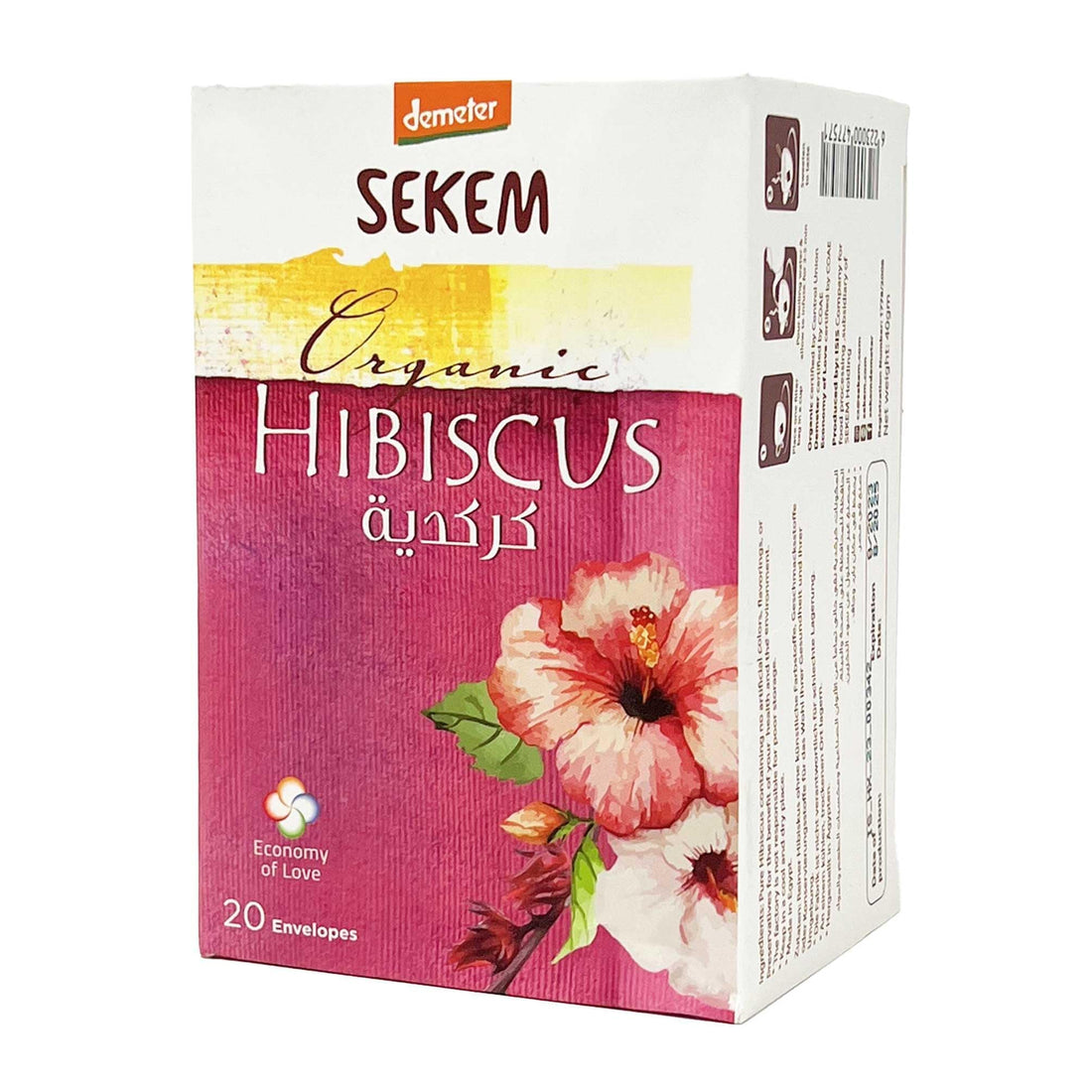 SEKEM Demeter Hibiscus – 20 Envelopes