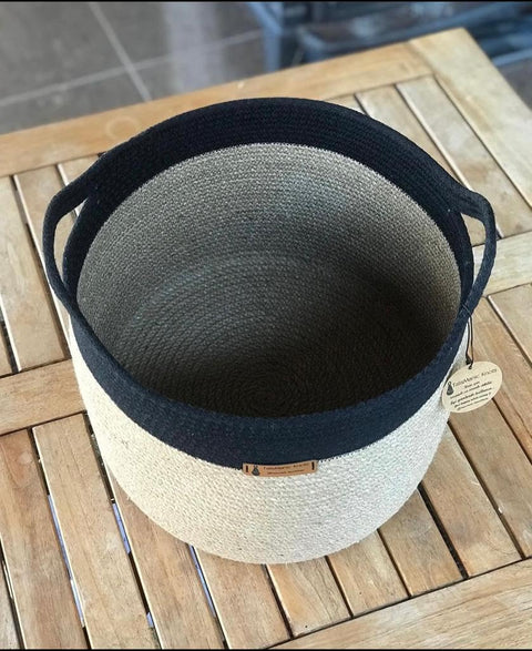 Woven It -Jute Plant Pot,(20×25×20Cm) Can be used in Kitchen, Toilet, Living Room, Dining Room, Bed Room, Kids Room, Indoor & outdoor.