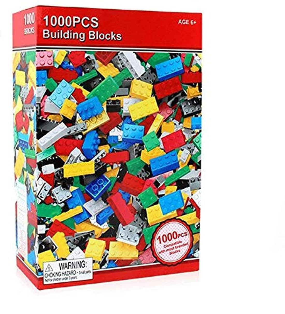 Generic Construction Engineering Building Blocks, For Kids, 1000 Pieces, Multicolor