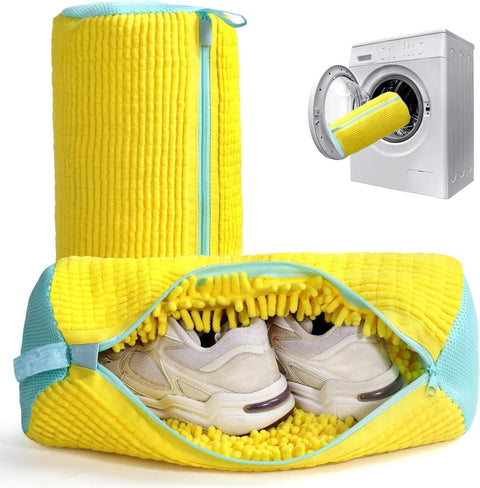 Next Store Reusable Shoe Wash Bag - Invisible Side Zipper, Suitable For All Types Of Shoes Including Tennis, To Keep Your Washing Machine And Shoes Clean