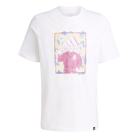 adidas men M DOODLE T Gym & Training graphic tee (short sleeve)