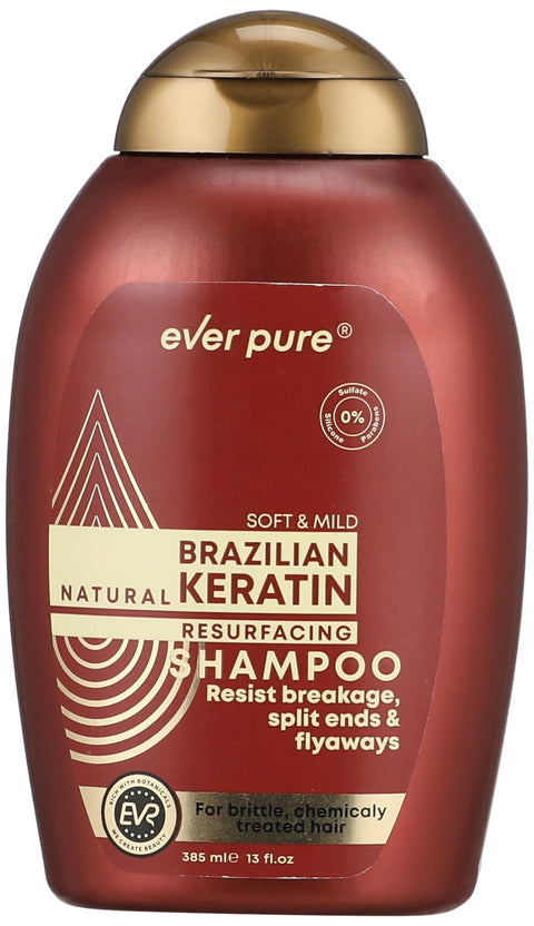 ever pure Shampoo Brazilian Keratin Therapy - 385ml