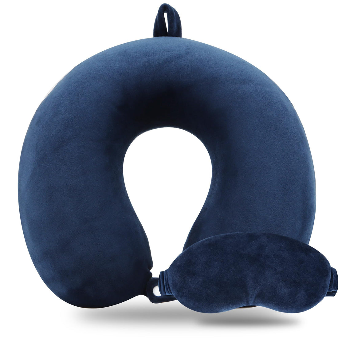 Comfortable Soft Fiber Travel U-Shaped Neck Pillow - With Gift Pajamas - Multicolor