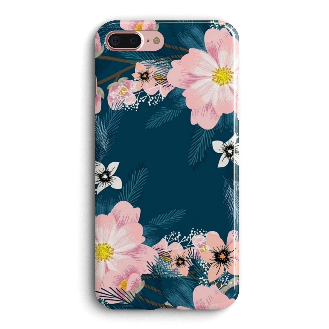 Flowers Back Cover For iPhone 7/8 Plus