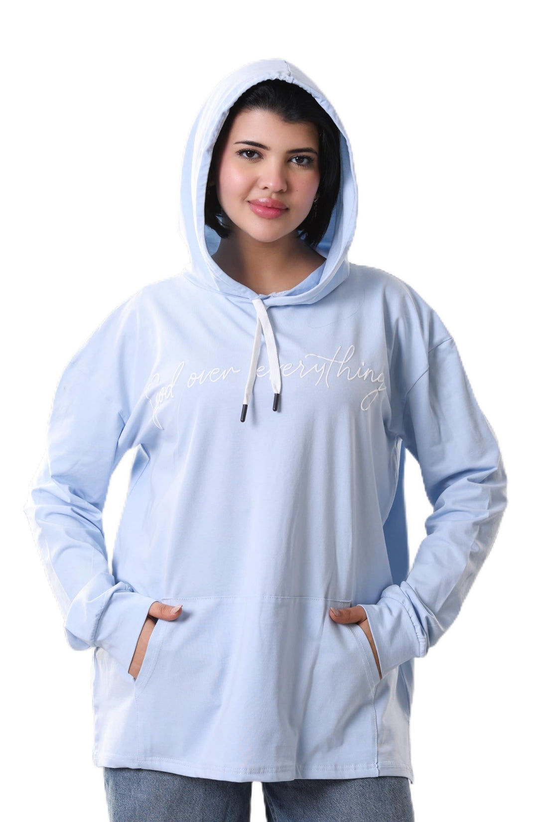 Free Size Cotton Sleeve T-Shirt For Women