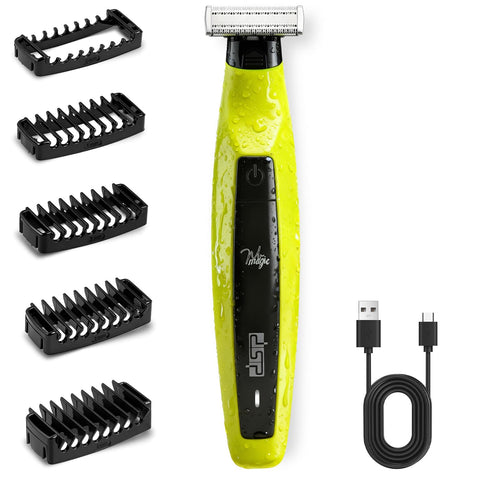 DSP Electric Beard Trimmer and Razor, Face & Body Hair Trimmer for Men, Travel Lock, Low Noise, Electric Shaver for Teen Boys, Face Trimmer for Men, Waterproof