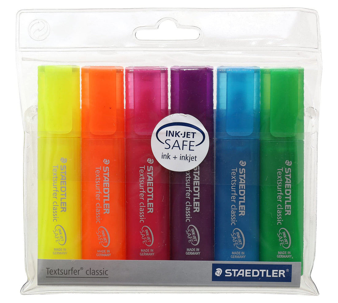 Staedtler Set Of 6 Textsurfer Highliters Pens