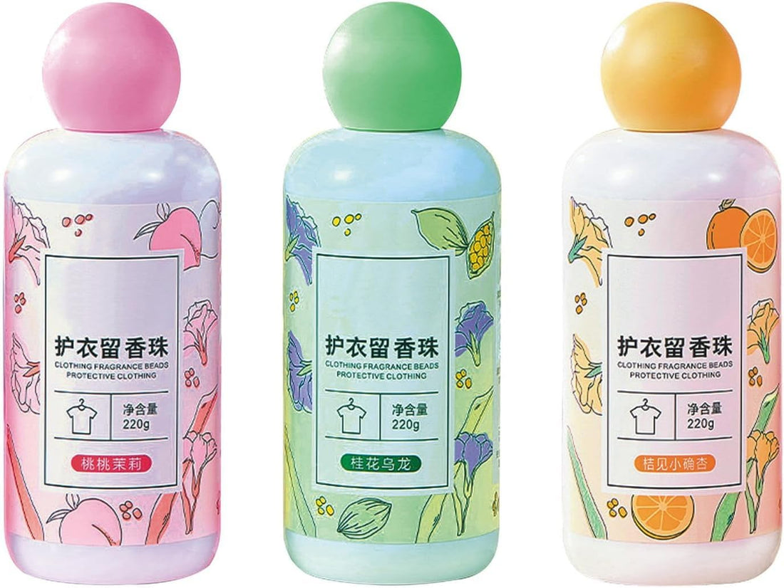 Fresh Fabric Scent Booster Laundry Fragrance and Wardrobe Deodorizer for Long-Lasting Home Freshness and Practical Garment Odor Control Scented Beads
