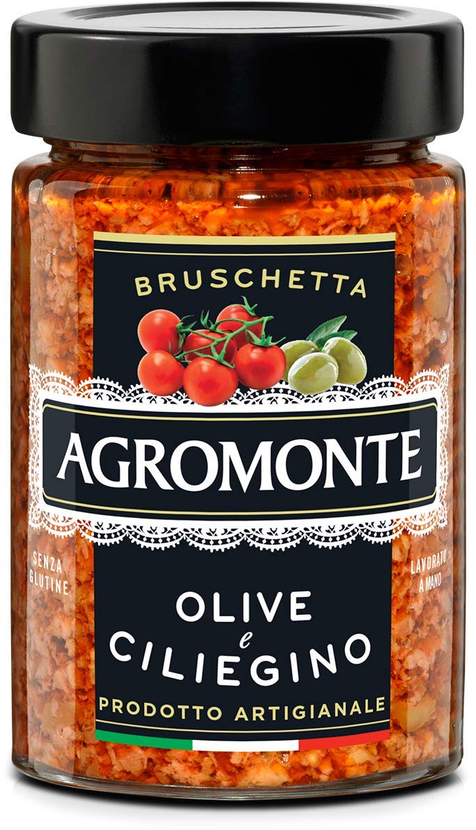 Agromonte Bruschetta Cherry Tomato and Olives Sauce - 200 grams